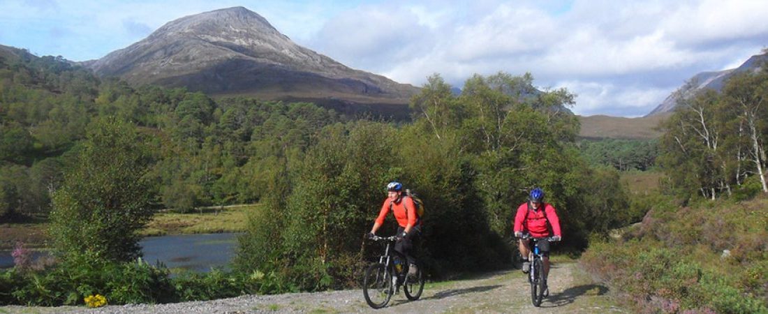 Cycling in Shieldaig & Torridon, Scottish Highlands