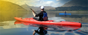 perfect kayaking conditions, Shieldaig, Scottish highlands