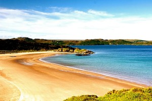 Stunning beaches near Shieldaig, Scotland