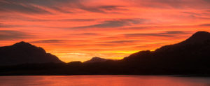 Shieldaig sunrise, Scottish Highlands
