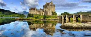 Eilean Donan Castle, near Shieldaig luxury holiday home, Scottish highlands